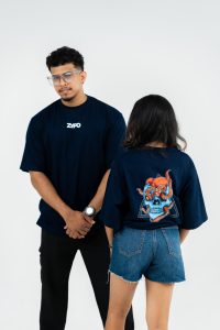 Kraken Skull Oversize Tee – Unisex